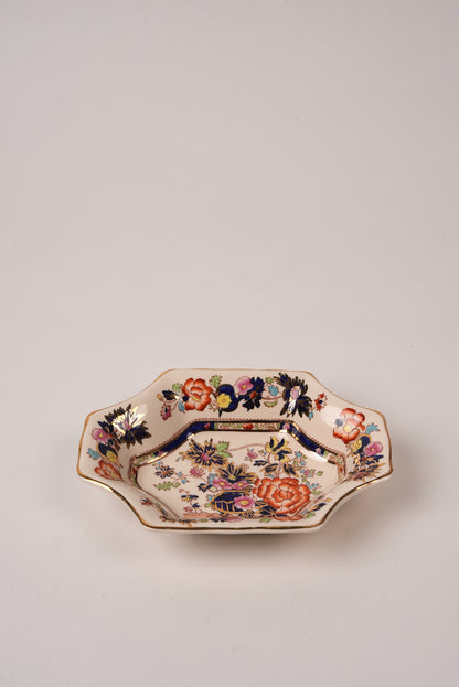 Octagonal Mason's Ironstone Mandarin Dish