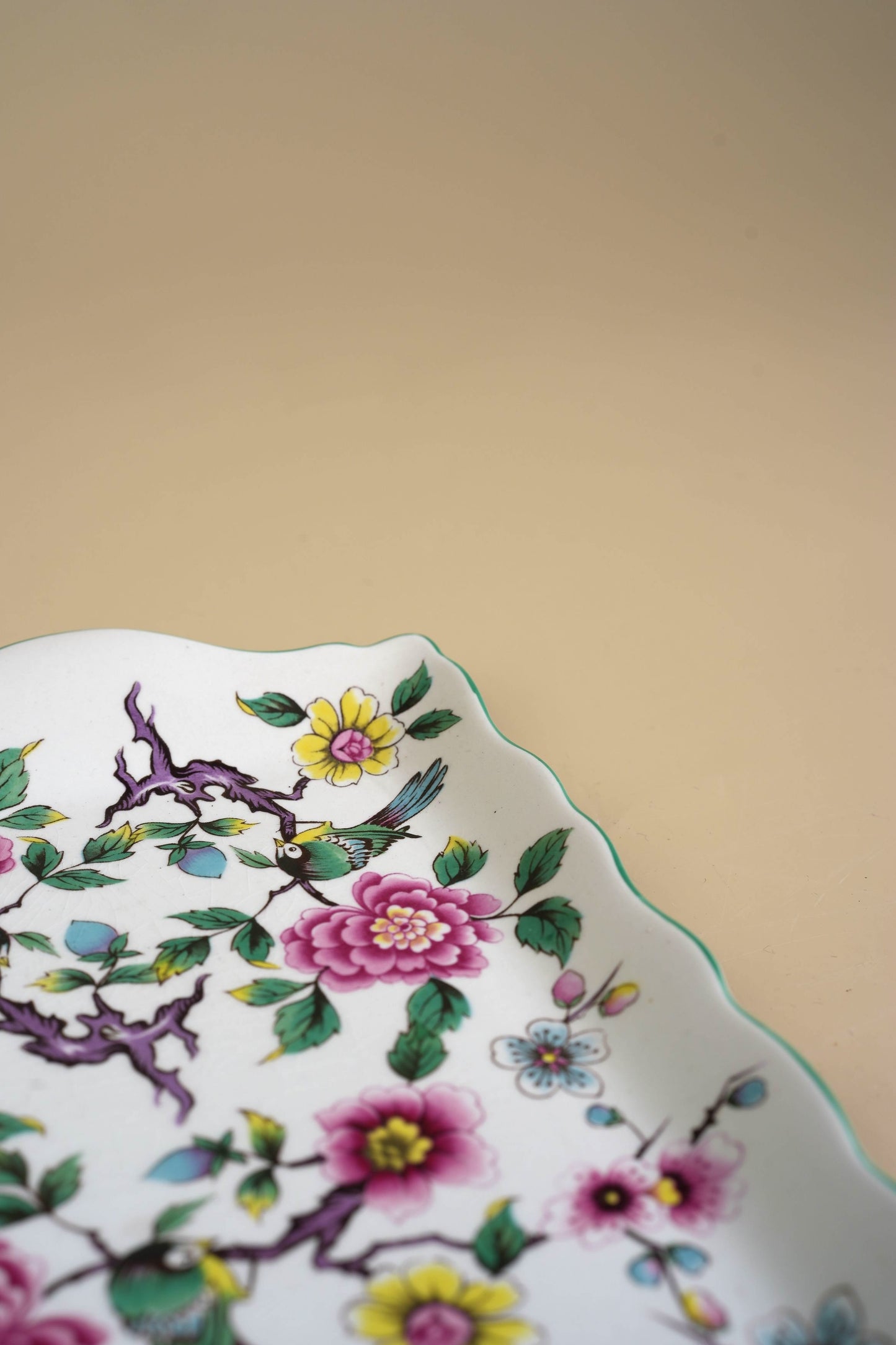 Old Foley Trinket Plate Set