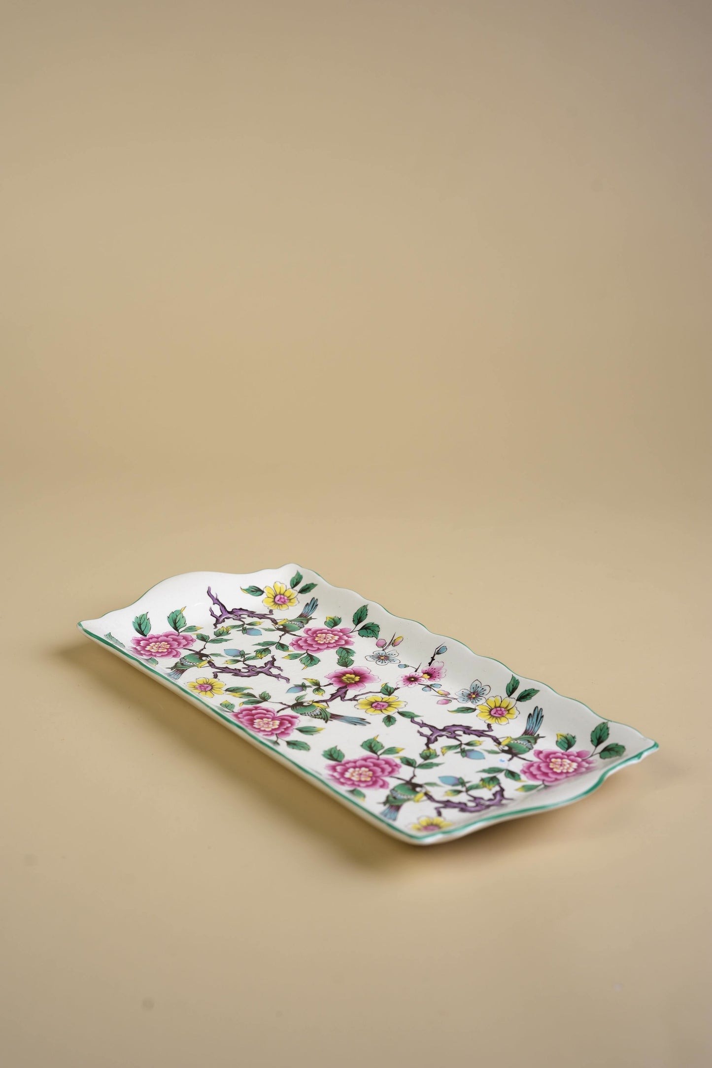 Old Foley Trinket Plate Set