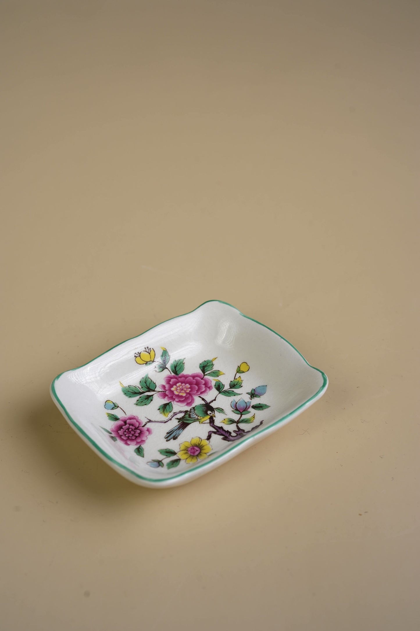 Old Foley Trinket Plate Set