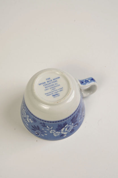 Spode 'Blue Room' Tea Cup & Saucer | Set of 2