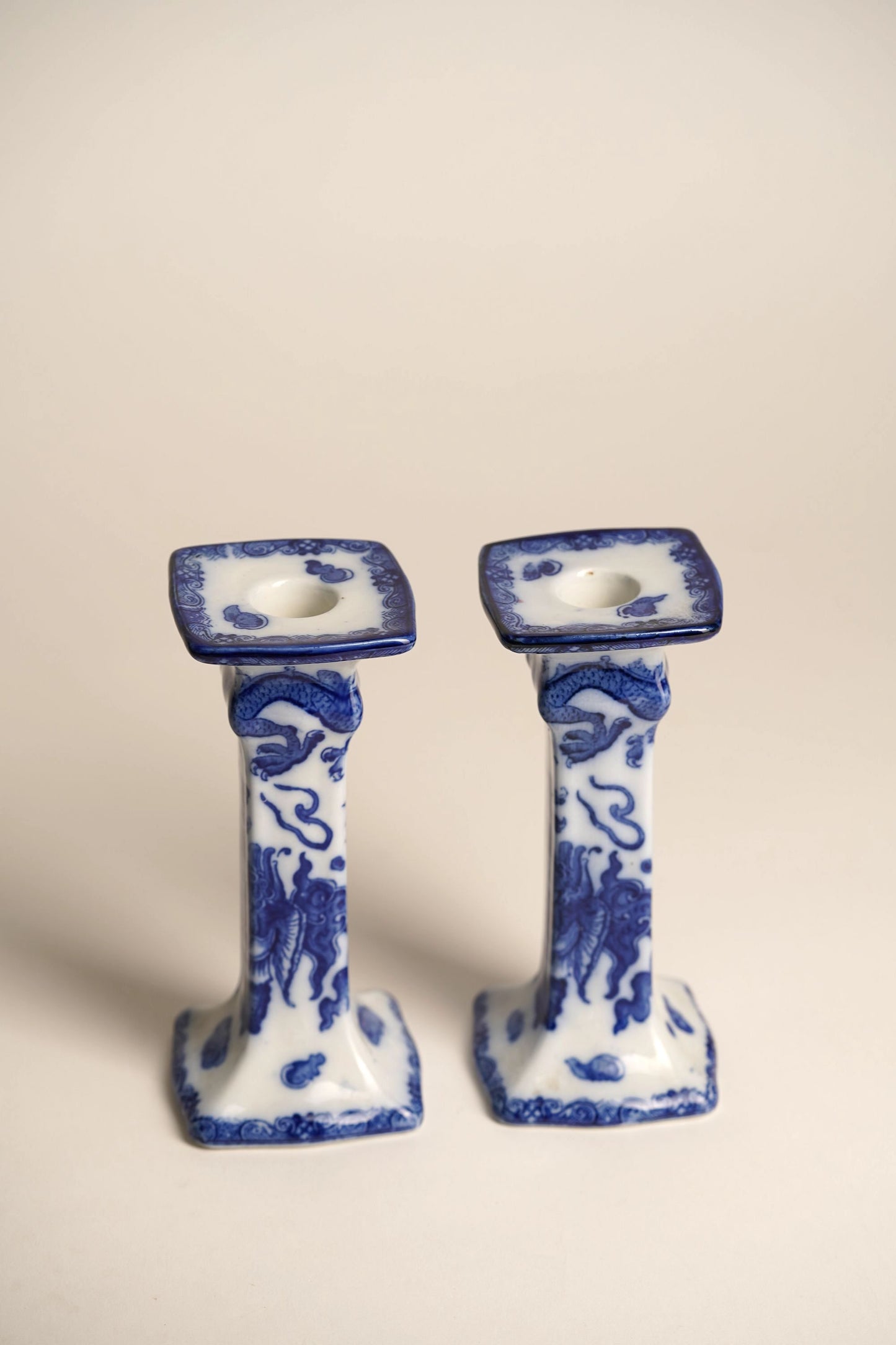 Royal Doulton 'Oyama' Candlesticks