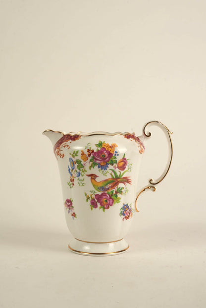 Paragon "Rockingham" Hand-Painted Bone China Creamer