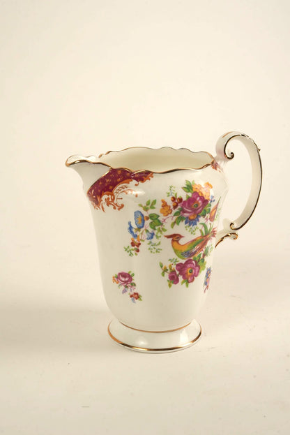 Paragon "Rockingham" Hand-Painted Bone China Creamer