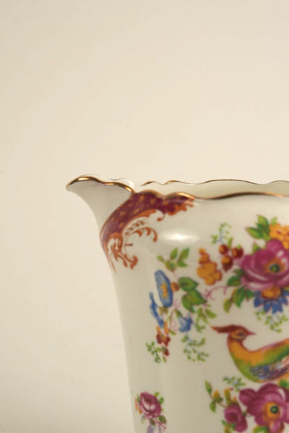 Paragon "Rockingham" Hand-Painted Bone China Creamer