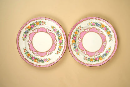 Pink Royal Albert Saucers | Set of 2