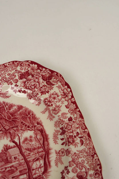 Rare Johnson Brothers “Mill Stream” Square Plate