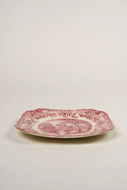 Rare Johnson Brothers “Mill Stream” Square Plate