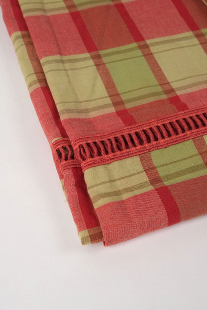 Red & Green Table Cover