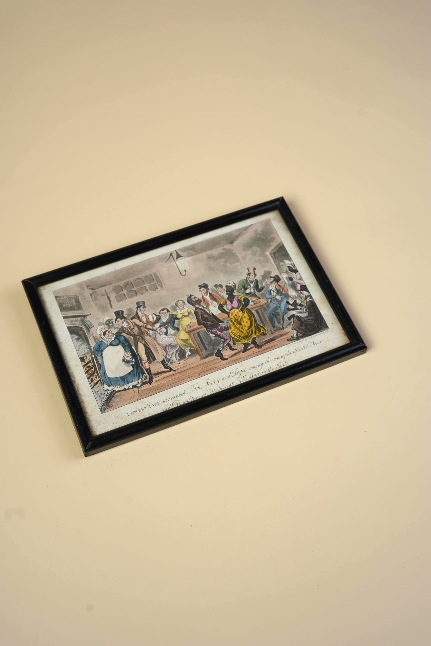 Regency Hand-Coloured Aquatint, Pierce Egan's Life in London, 1821