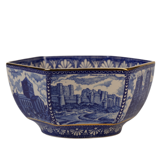 Vintage Ringtons Blue & White Bowl