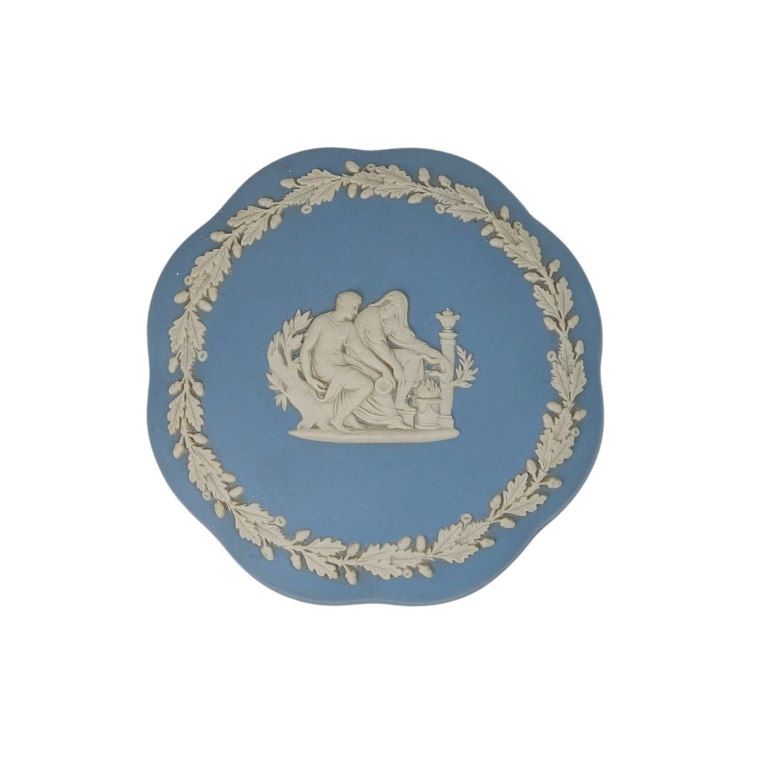 Wedgwood Jasperware Round Trinket Box