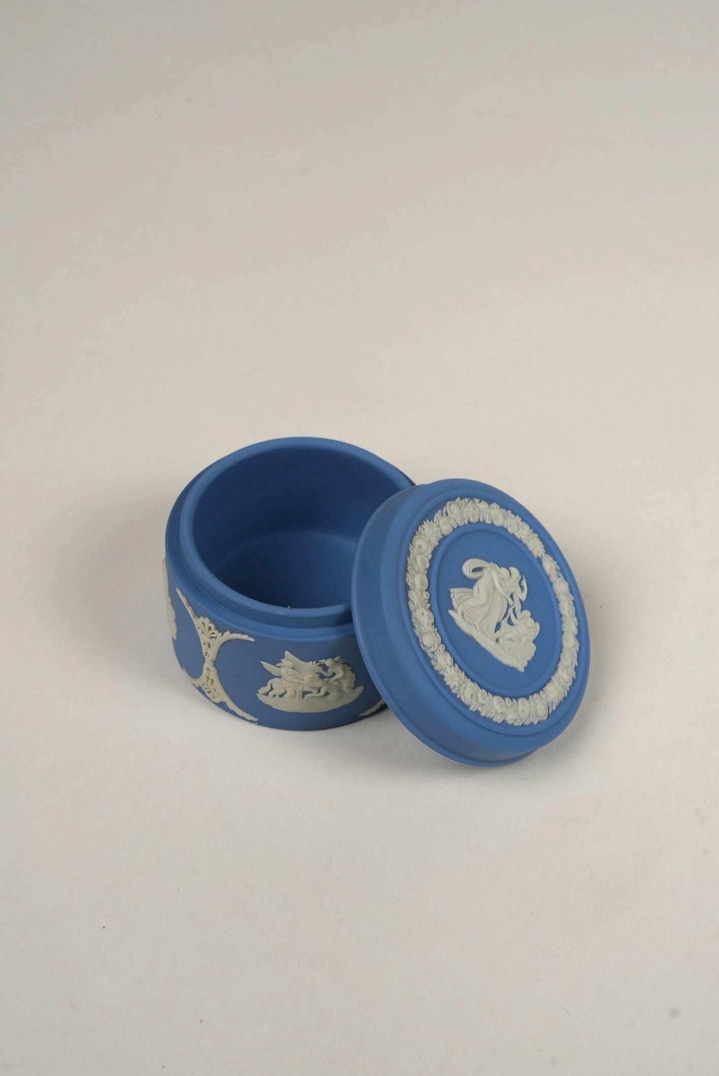 Jasperware Wedgwood Trinket Box