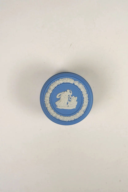 Jasperware Wedgwood Trinket Box