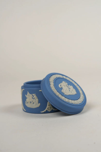 Jasperware Wedgwood Trinket Box