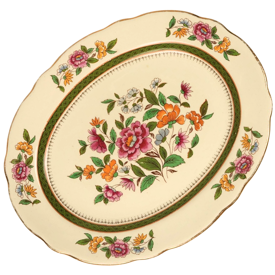 Royal Cauldon Ludlow Floral Platter
