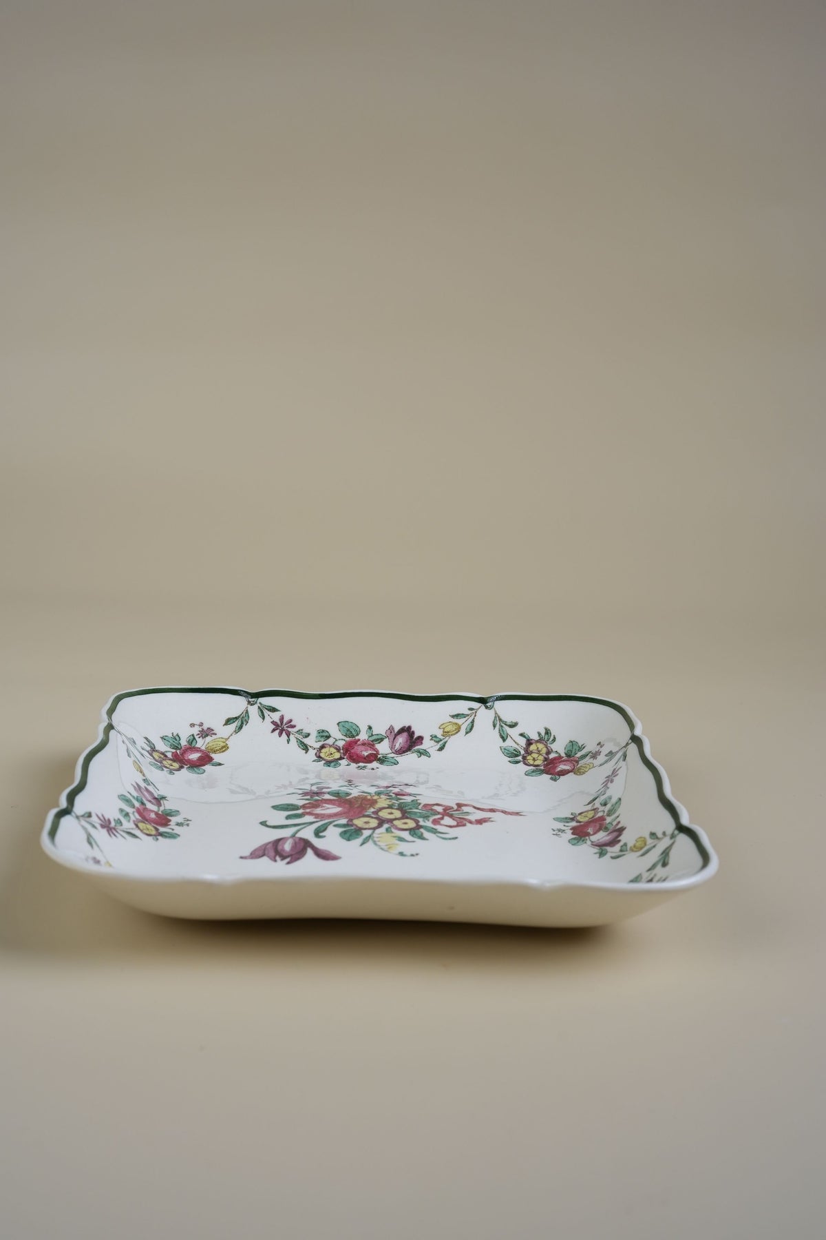Royal Doulton Floral Tea Plate & Square Dish Set, 7 Pieces