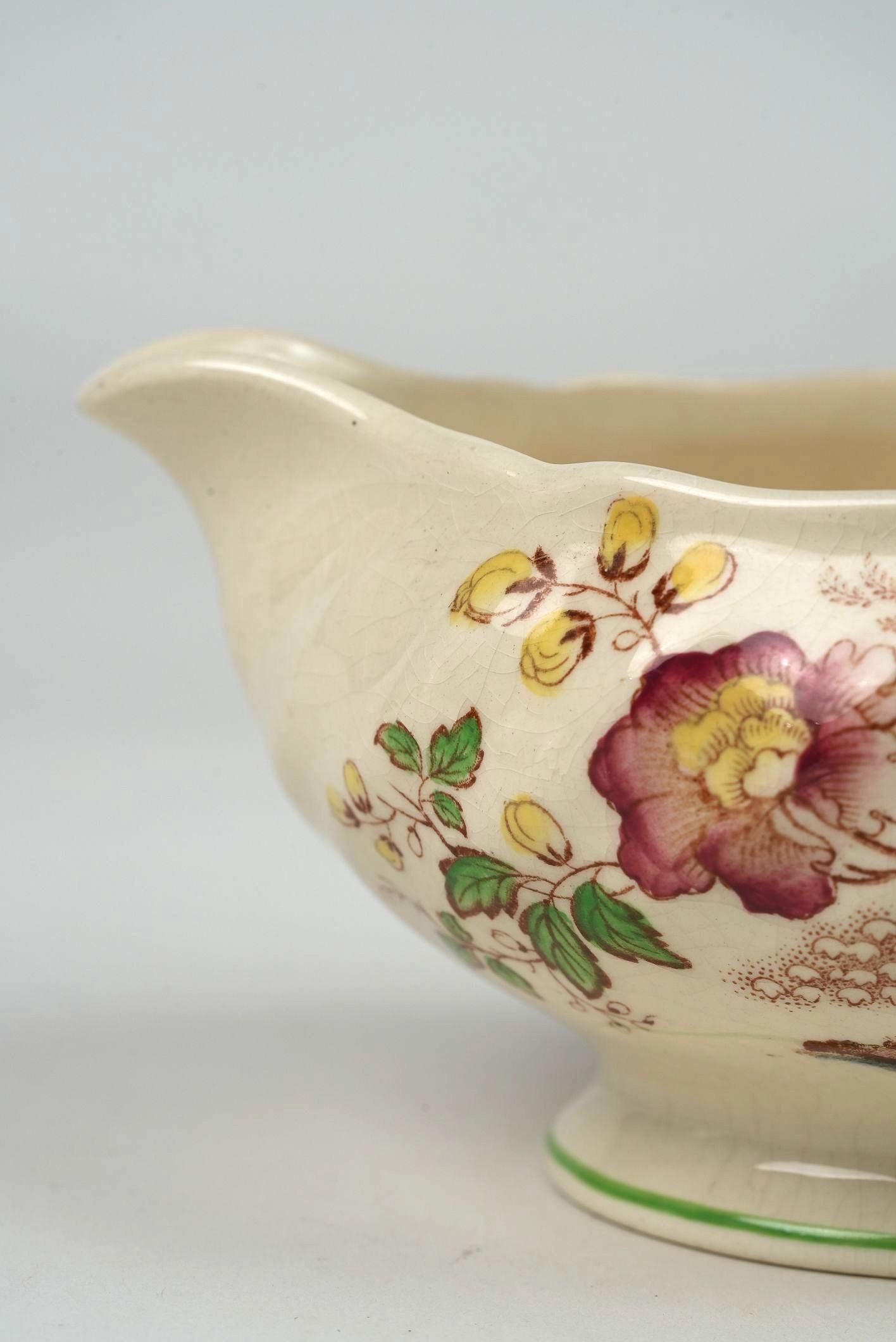 Royal Doulton Grantham Backstamp Gravy Boat
