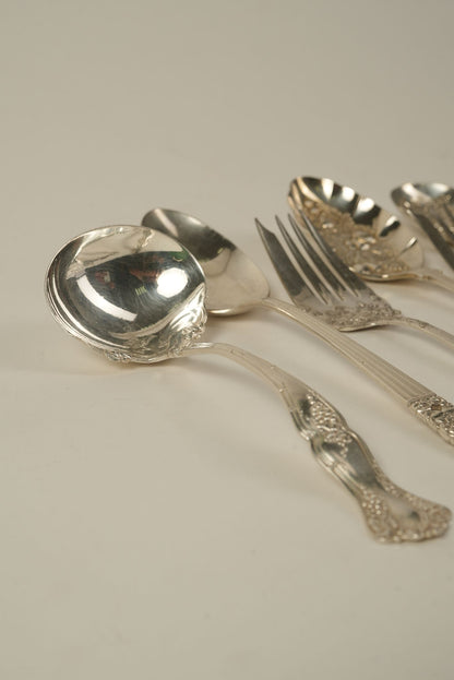 Antique Silver-Plated Ladle