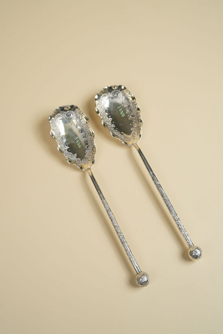 Engraved Serving Spoons