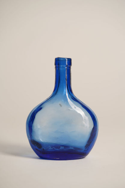 Single-stem Blue Vase
