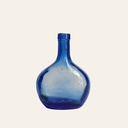 Single-stem Blue Vase