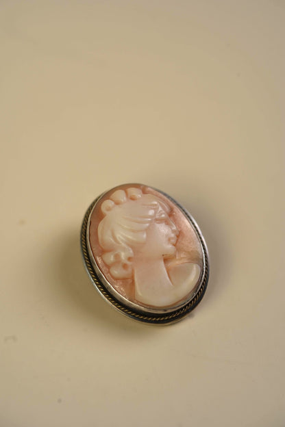 Small Cameo Brooch & Pendant