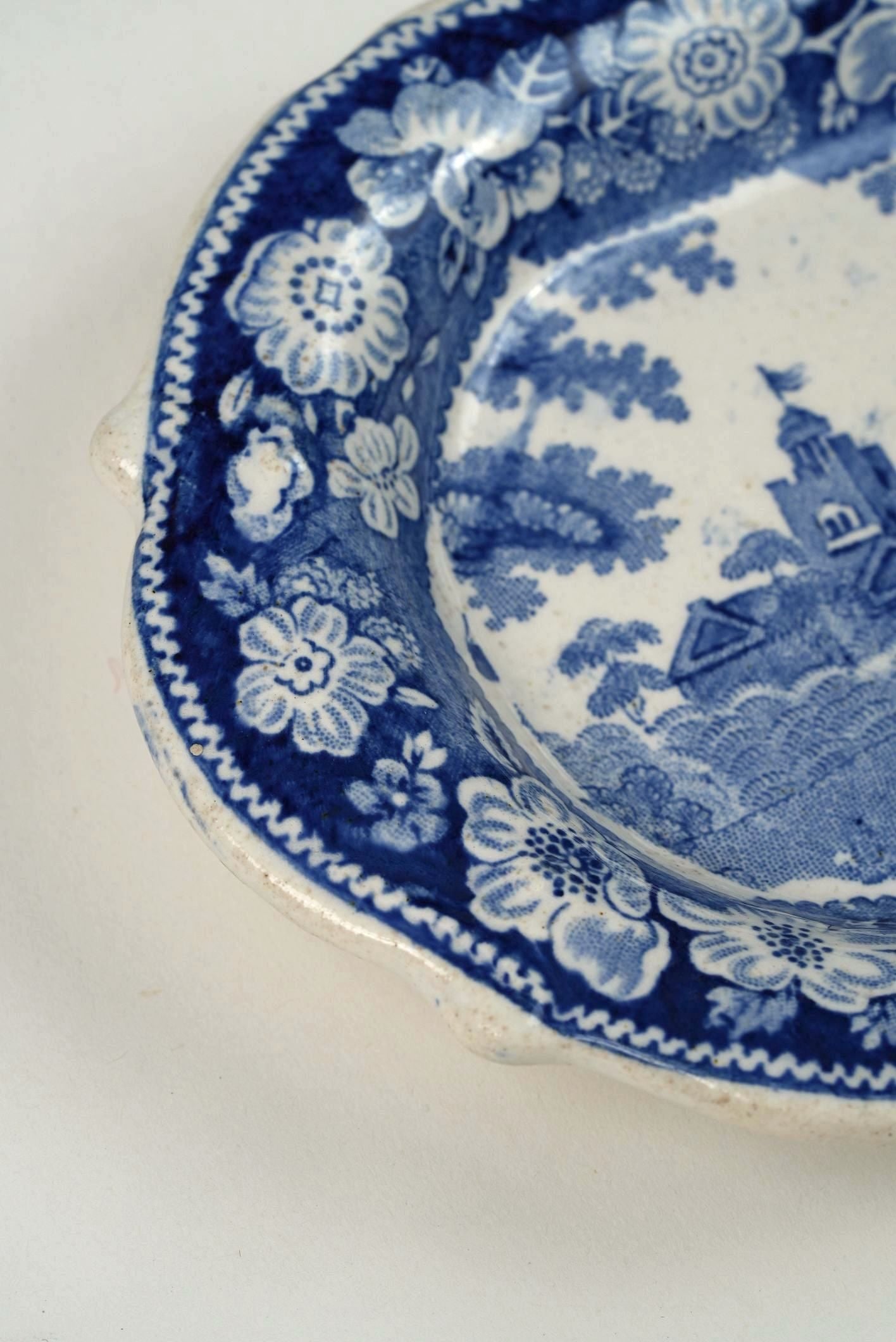 Small Staffordshire Platter