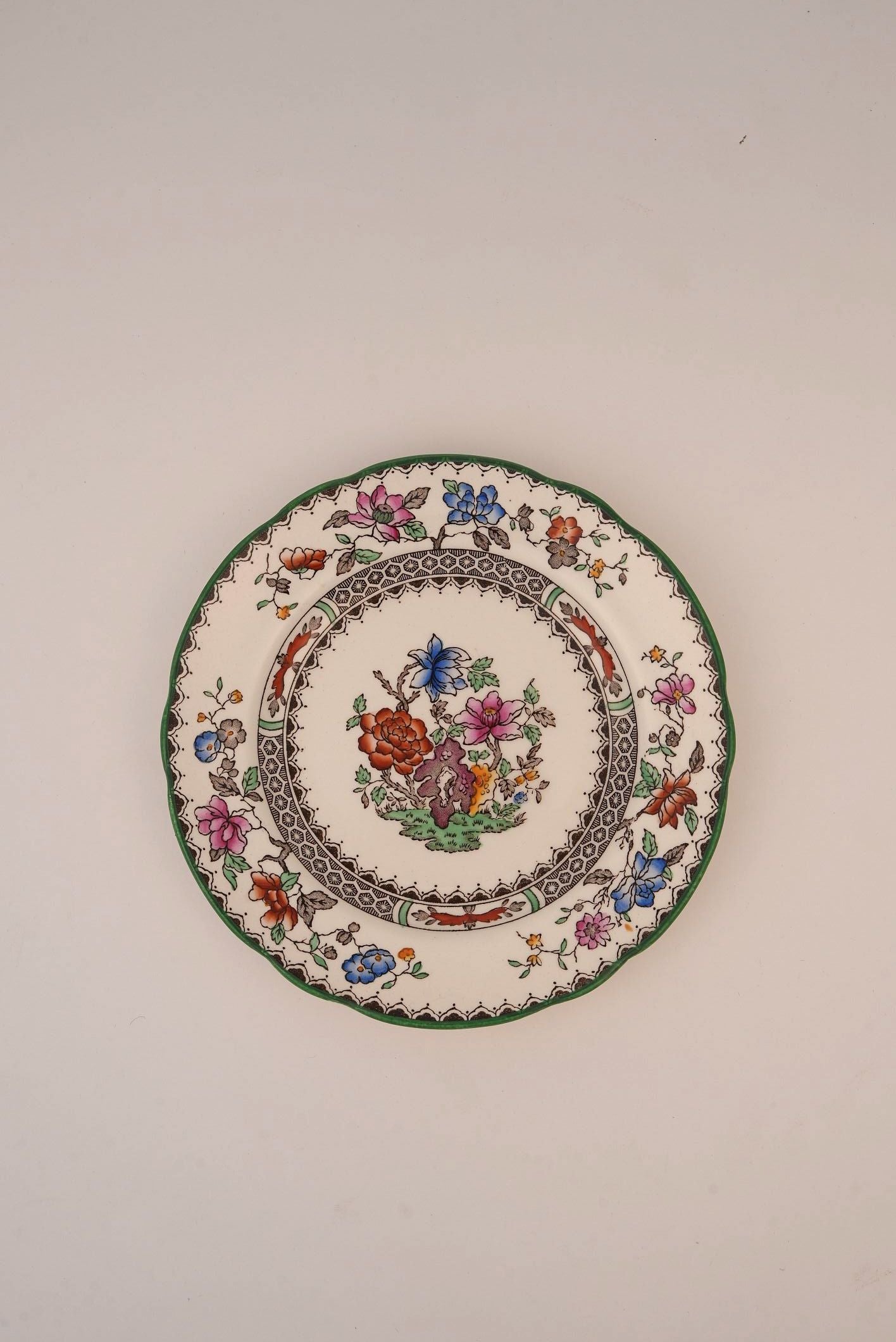 Spode Chinese Rose Dessert Plates | Set of 2