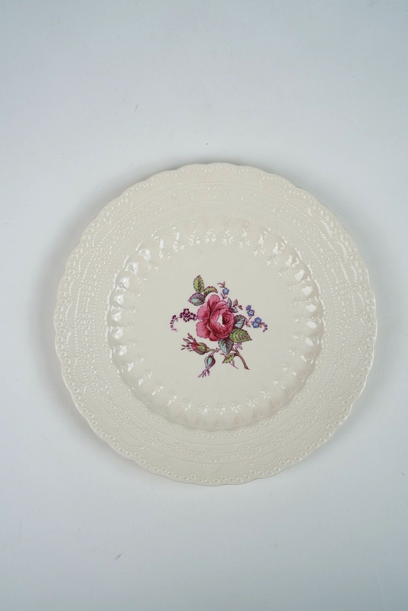 Spode 'Billingsley Rose' Plates | Set of 2