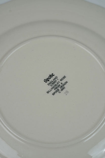 Spode 'Billingsley Rose' Plates | Set of 2
