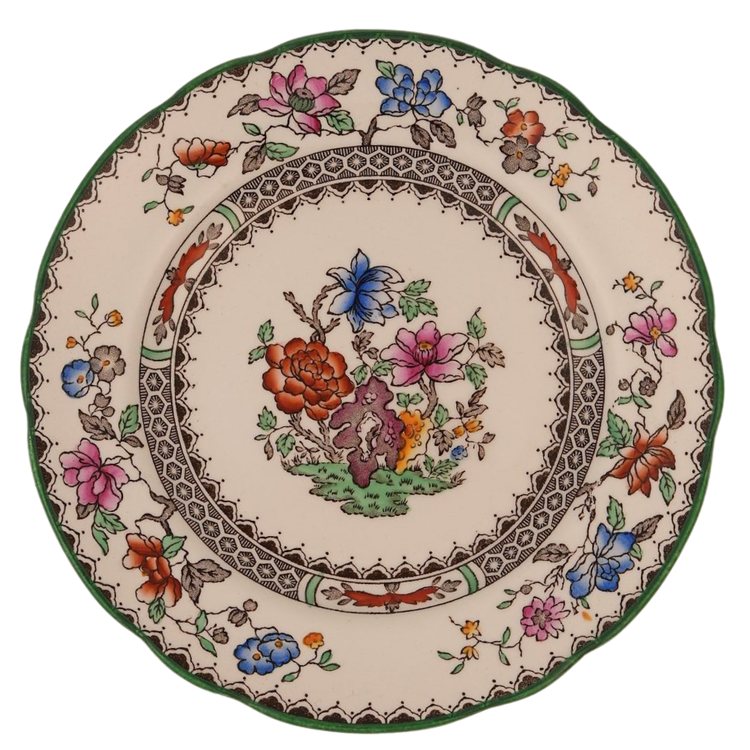 Spode Chinese Rose Dessert Plates | Set of 2