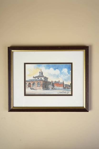 The Court House, Hillsborough — Framed Watercolour Print