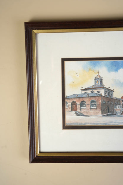The Court House, Hillsborough — Framed Watercolour Print