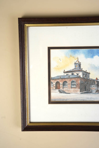 The Court House, Hillsborough — Framed Watercolour Print