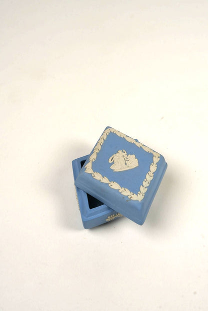 Jasperware Wedgwood Trinket Box