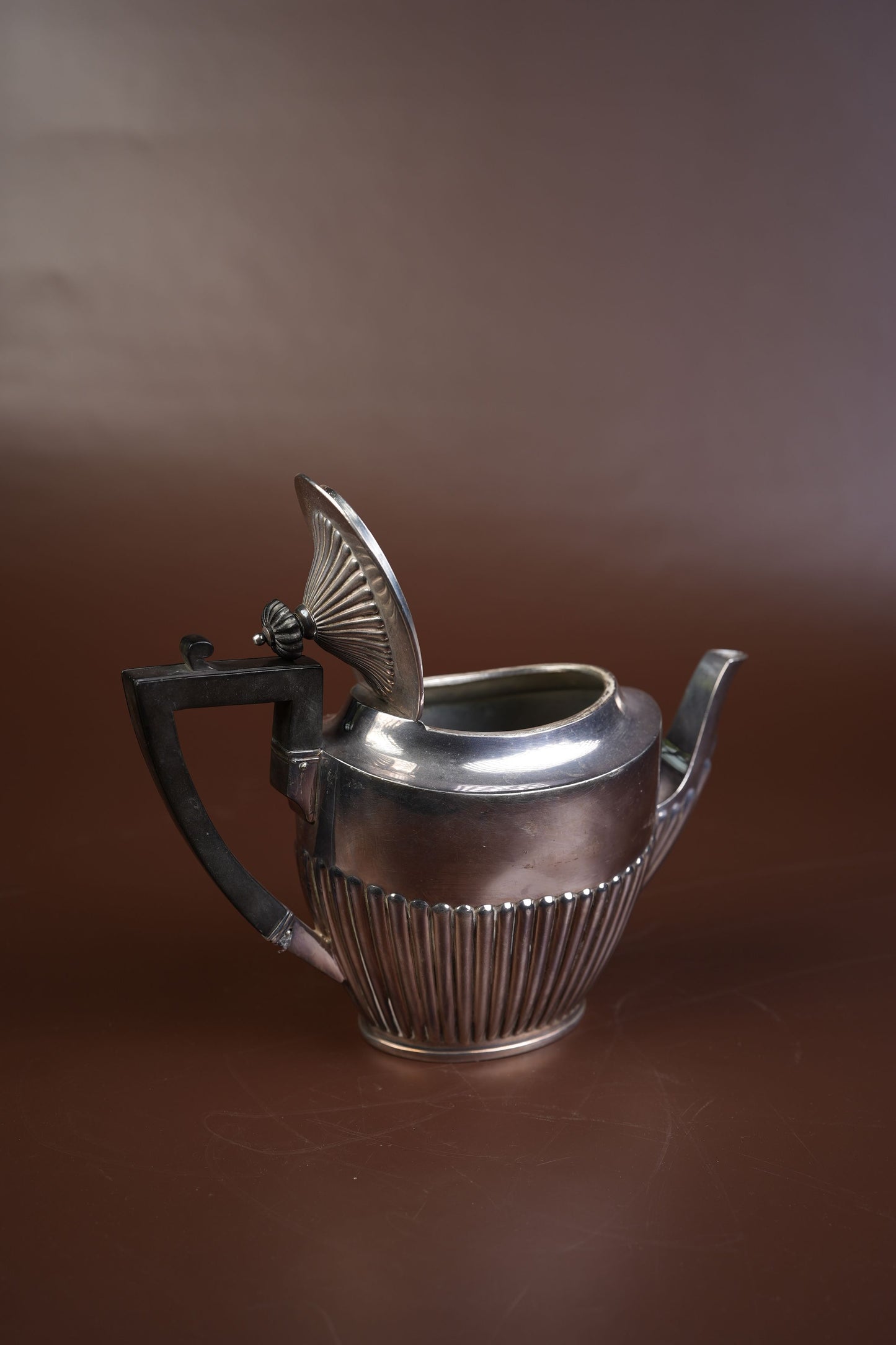Victorian Silver-Plated Three-Piece Tea Set