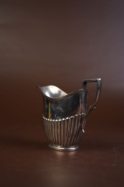 Victorian Silver-Plated Three-Piece Tea Set