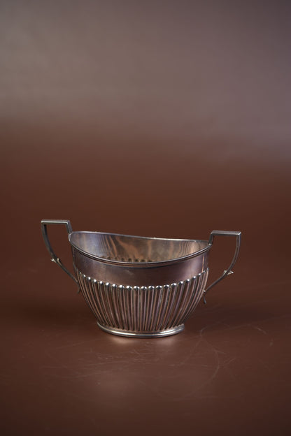 Victorian Silver-Plated Three-Piece Tea Set