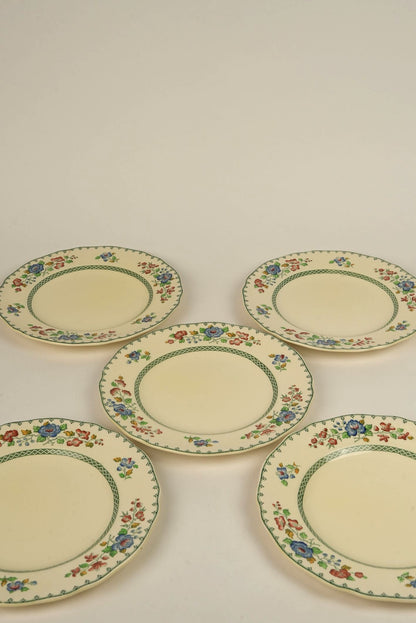 Vintage Copeland Spode 'Royal Jasmine' Dinner Plates | Set of 4