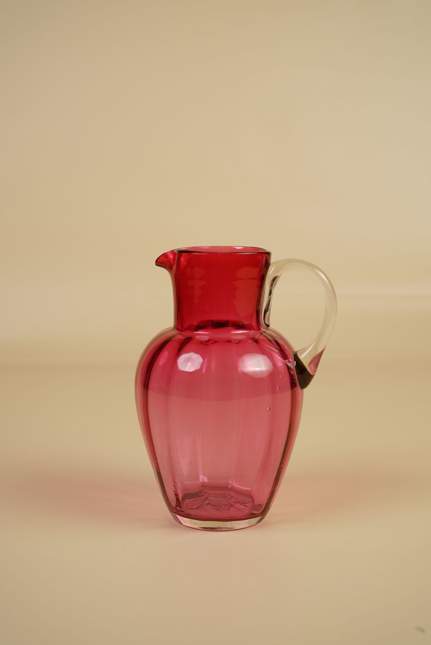 Vintage Cranberry Jug