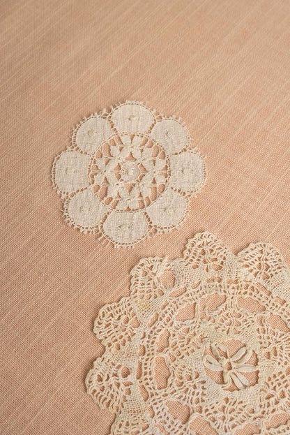 Vintage Crochet Doiley | Set of 2