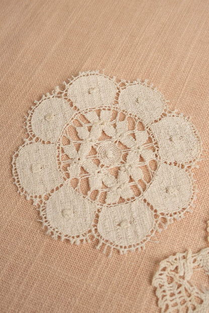 Vintage Crochet Doiley | Set of 2