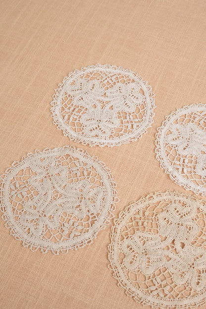 Vintage Crochet Doilies | Set of 4