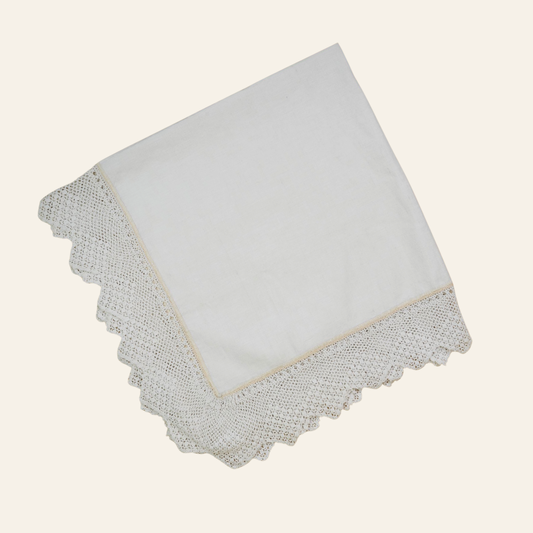 Vintage Embroidered Tea Cloth