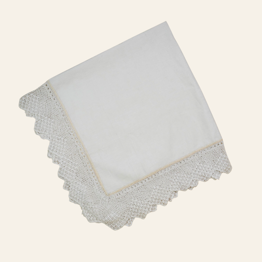 Vintage Embroidered Tea Cloth