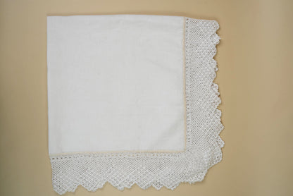 Vintage Embroidered Tea Cloth