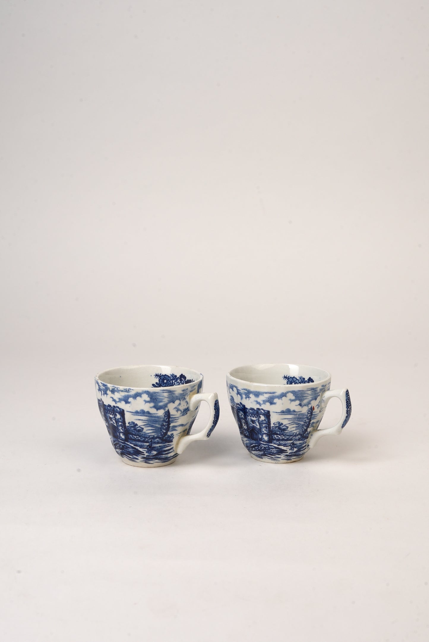 Vintage Espresso Cups & Saucers| Set of 2