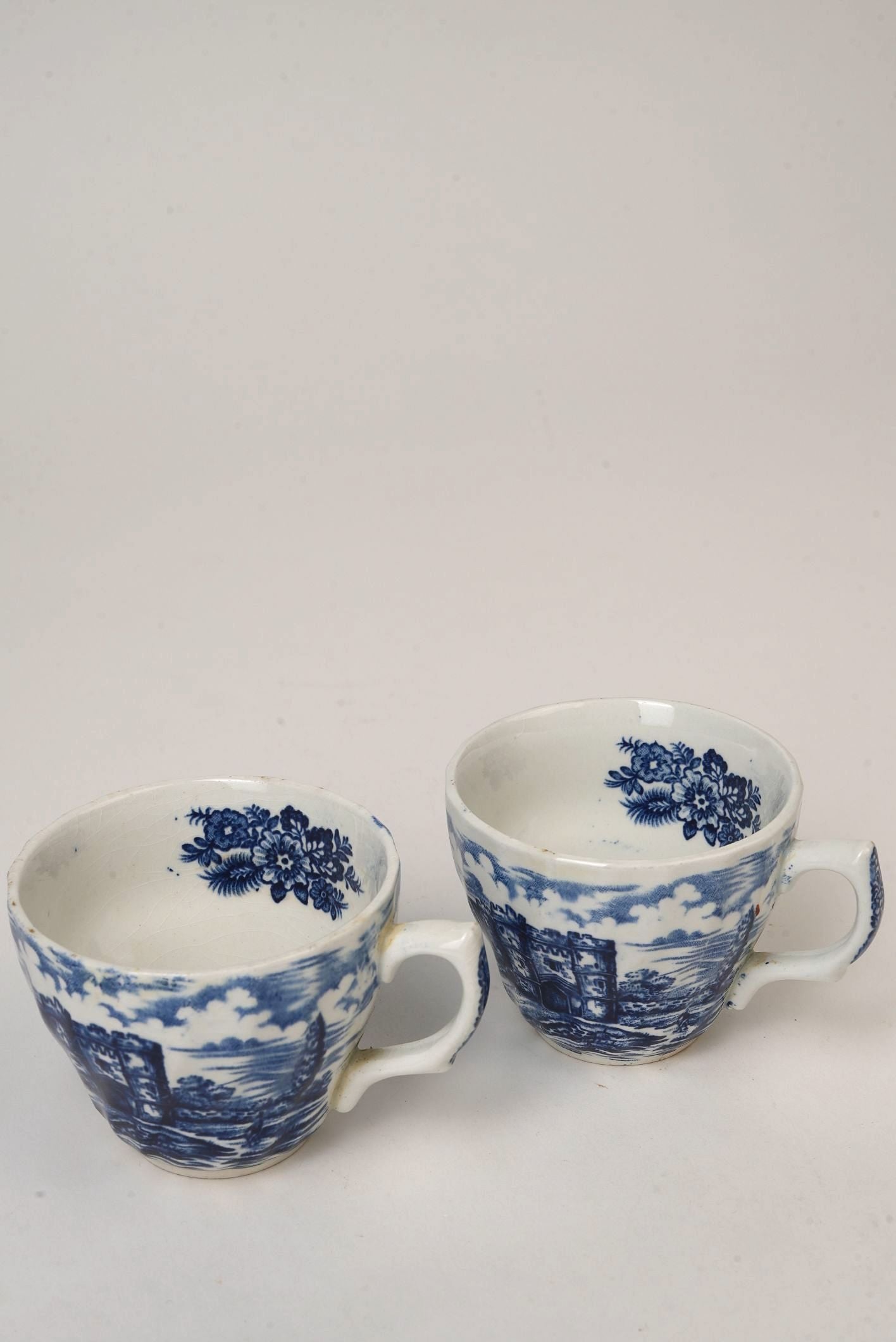 Vintage Espresso Cups & Saucers| Set of 2