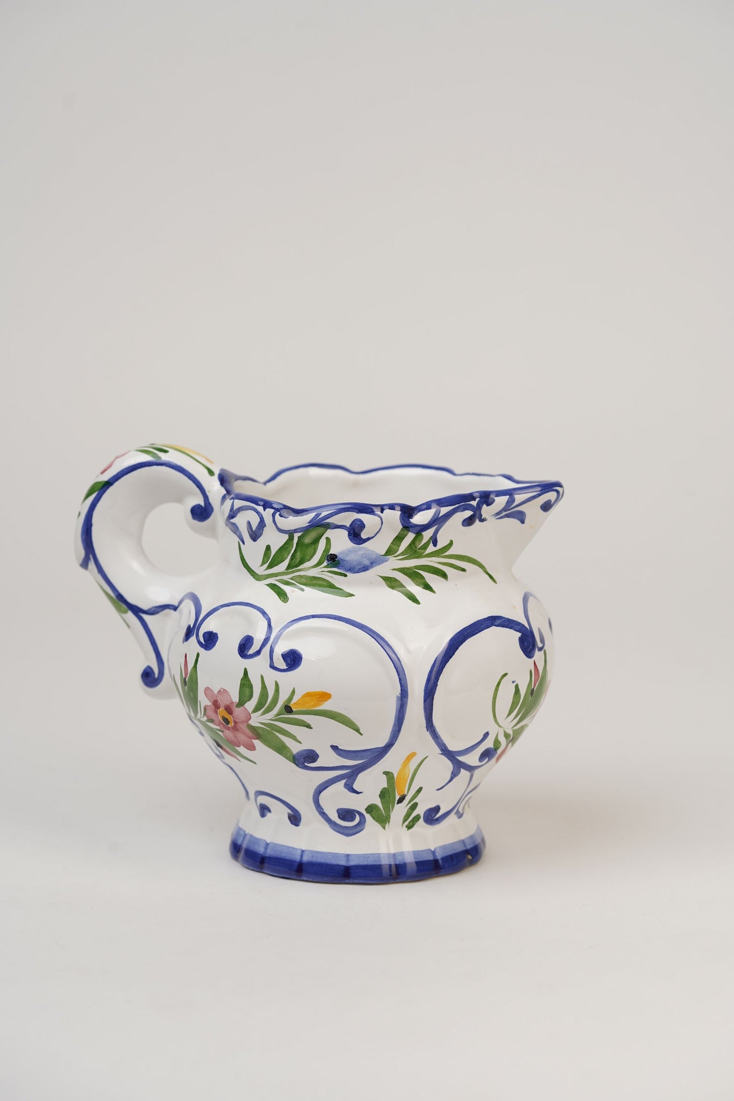 Italian Majolica Vintage Milk Jug